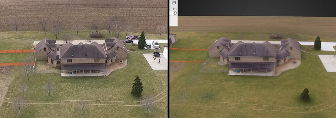 Пример использования ПО DroneDeploy и технологий DJI для создания 3D-карты участка