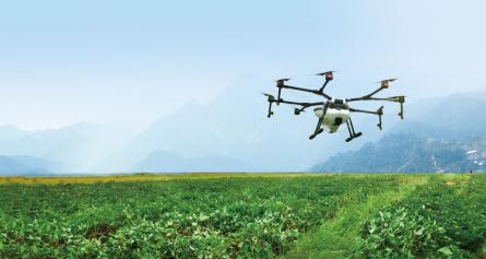 Сельскохозяйственный дрон AGRAS MG-1 - оптимальное решение для небольших агропредприятий