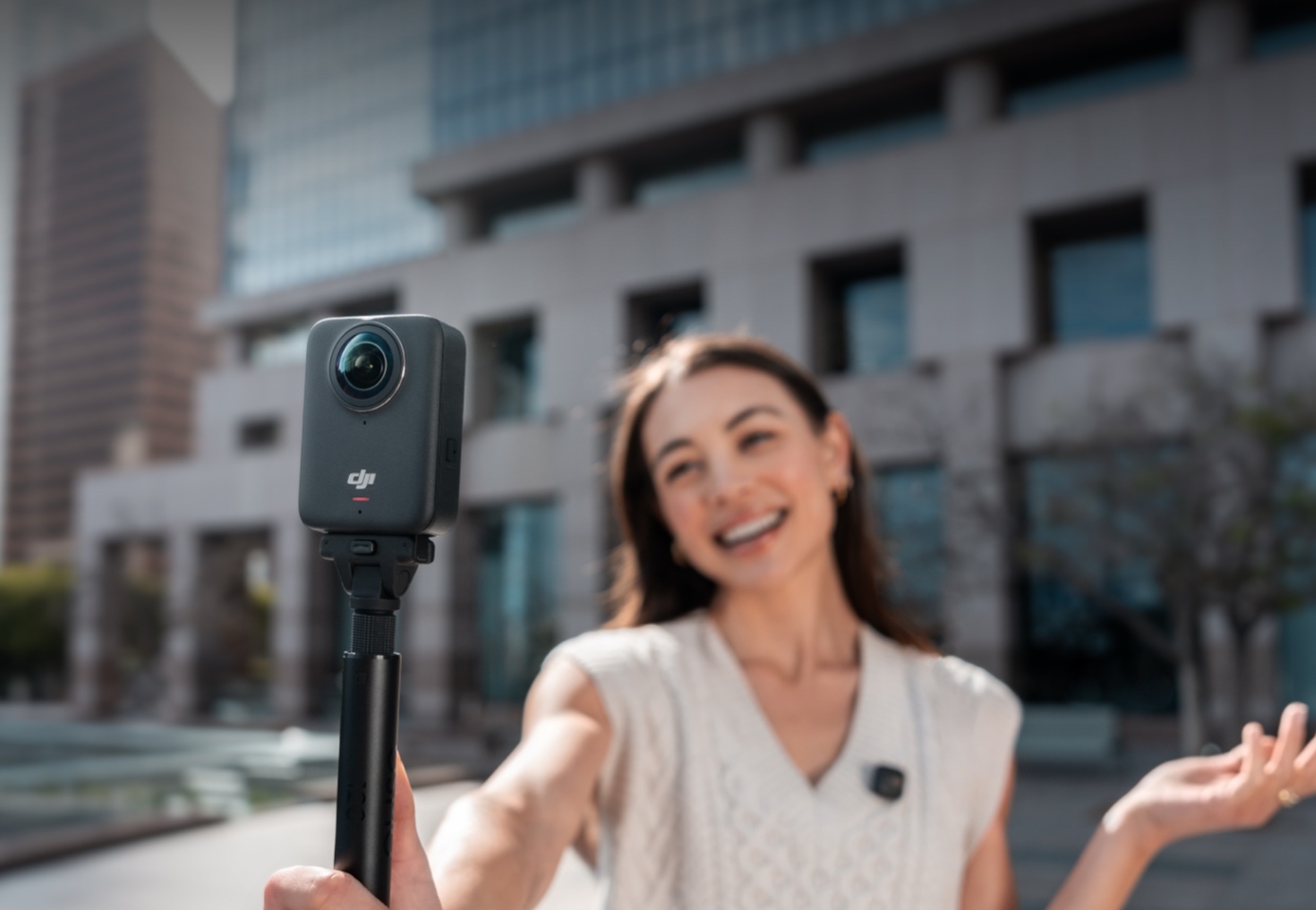 Прямая запись с микрофонов DJI Mic