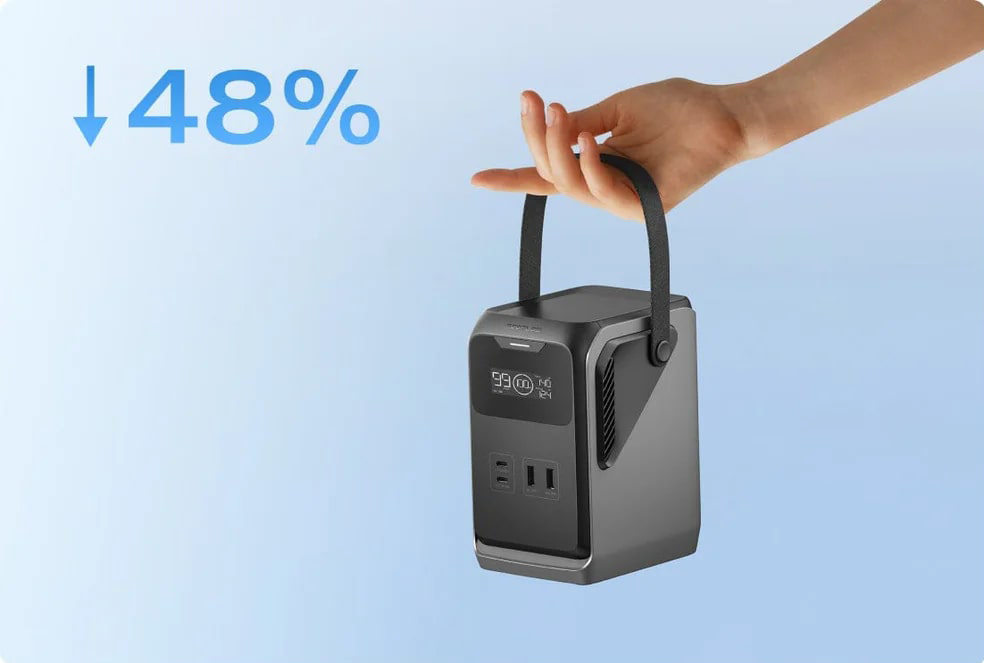 На 48% легче аналогов