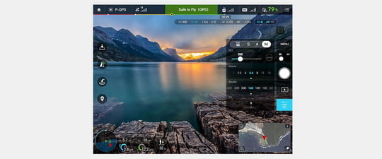 Приложение DJI GO Приложение DJI GO