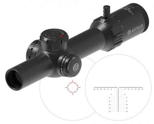 Оптический прицел Artelv CRS (b) 1-10x28 FFP 34мм