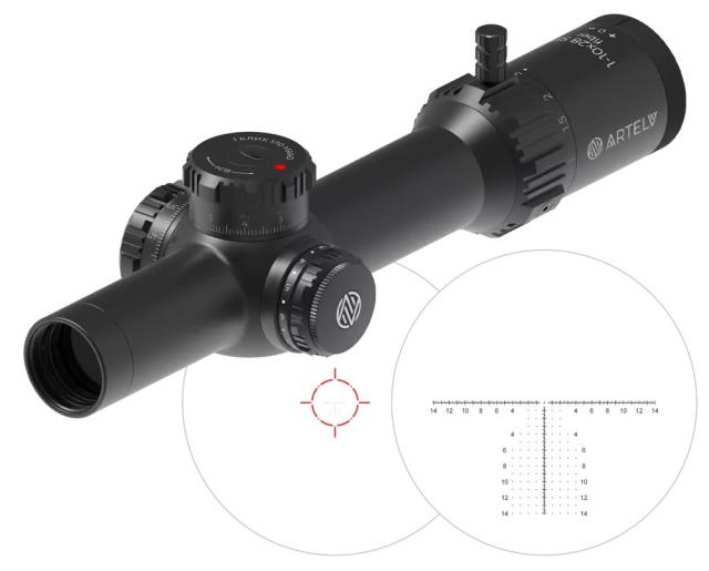 Оптический прицел Artelv CRS (b) 1-10x28 FFP 34мм
