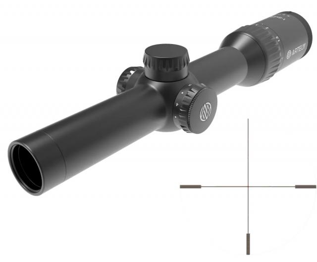 Оптический прицел Artelv CRS Fiber 1-4x24 SFP 30мм