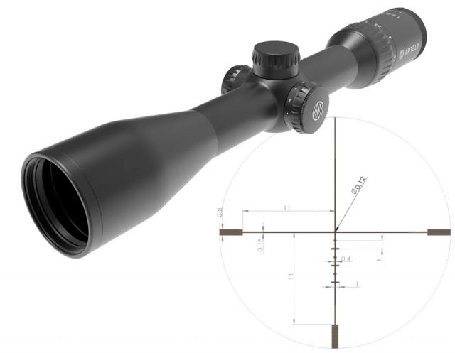 Оптический прицел Artelv CRS Fiber 1.5-6x44 SFP 30мм