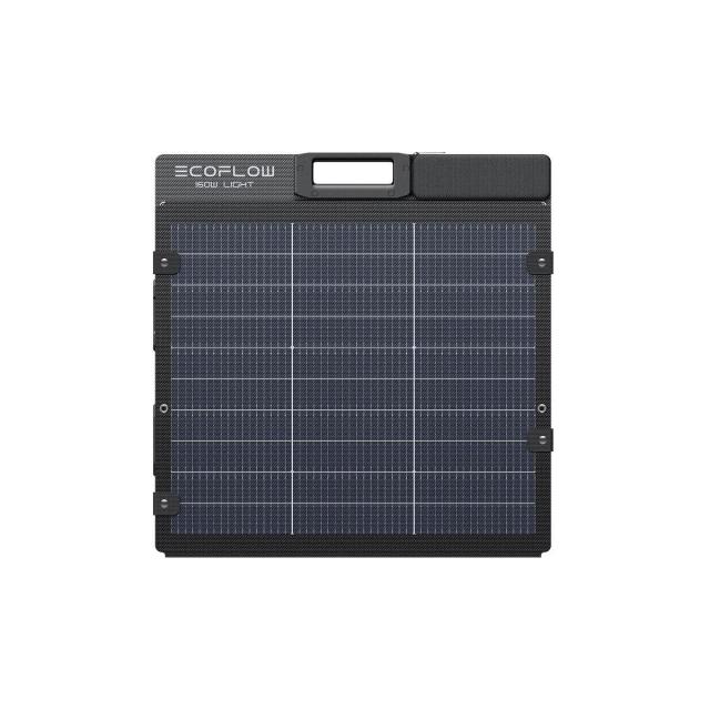 Солнечная панель складная облегченная двусторонняя EcoFlow 160 Вт