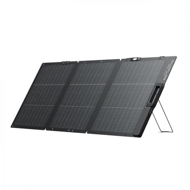 Солнечная панель складная облегченная двусторонняя EcoFlow 160 Вт