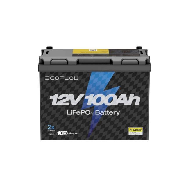 Тяговый аккумулятор EcoFlow 12 В 100 Ач LiFePO4 литиевый