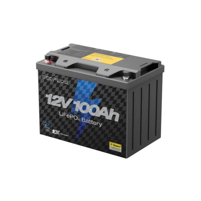 Тяговый аккумулятор EcoFlow 12 В 100 Ач LiFePO4 литиевый