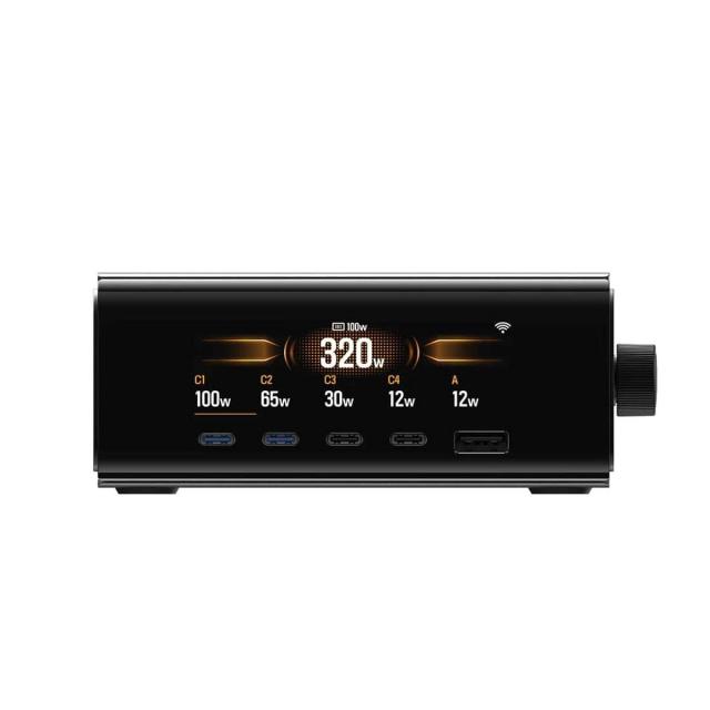 Зарядное устройство EcoFlow RAPID Pro (320 Вт, 5 портов, GaN)