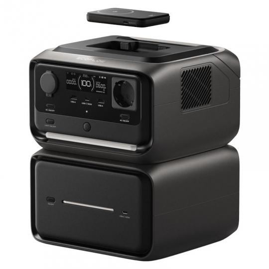 Портативная зарядная станция EcoFlow RIVER 3 Max Plus Wireless (858 Втч)