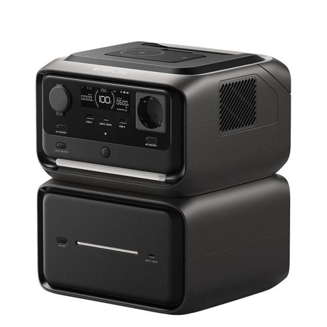 Портативная зарядная станция EcoFlow RIVER 3 Max Plus Wireless (858 Втч)